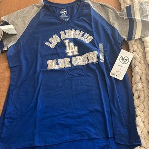 Dodger women’s v neck shirt‎